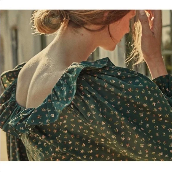 Doen Zarina Dress in Forest Parc Monceau - Picture 3 of 10